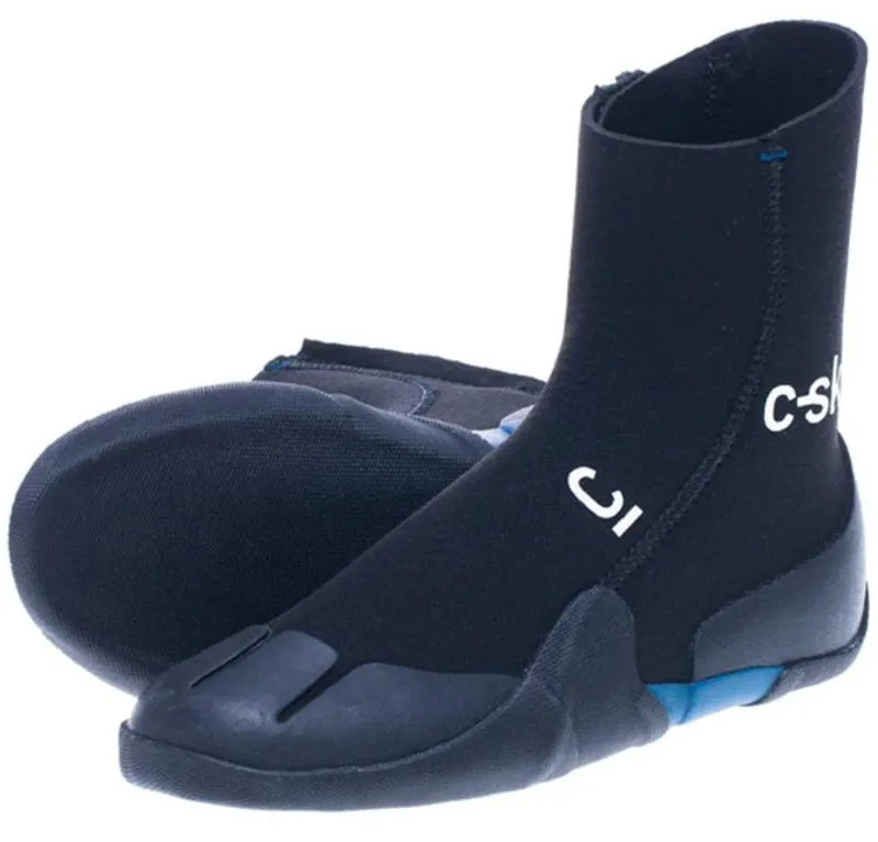 C-Skins Legend 3.5mm Junior Zipped Round Toe Boots-3